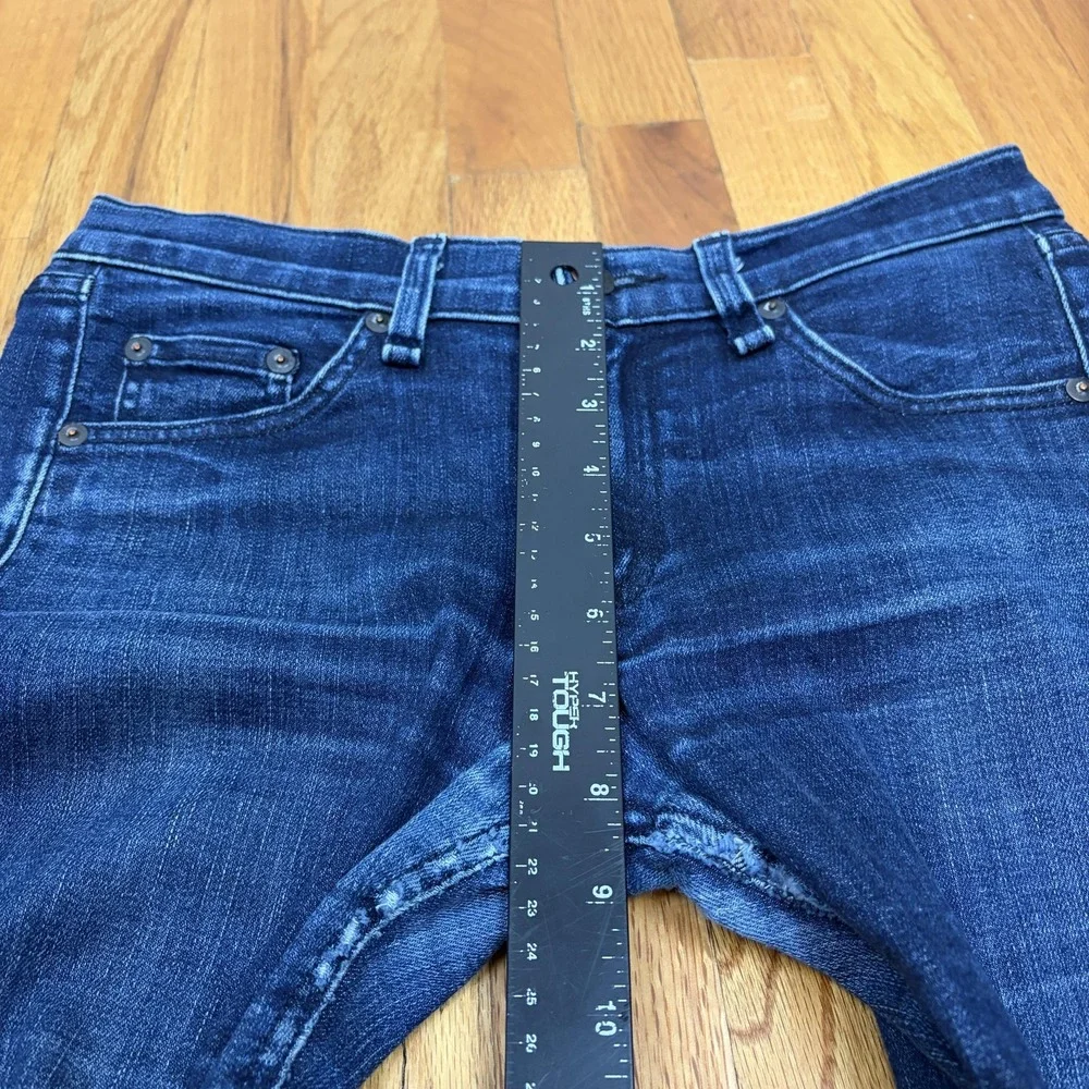 Rag & Bone Jean Capri Jeans Womens 27 Blue Era Wash Skinny Stretch‎ Denim